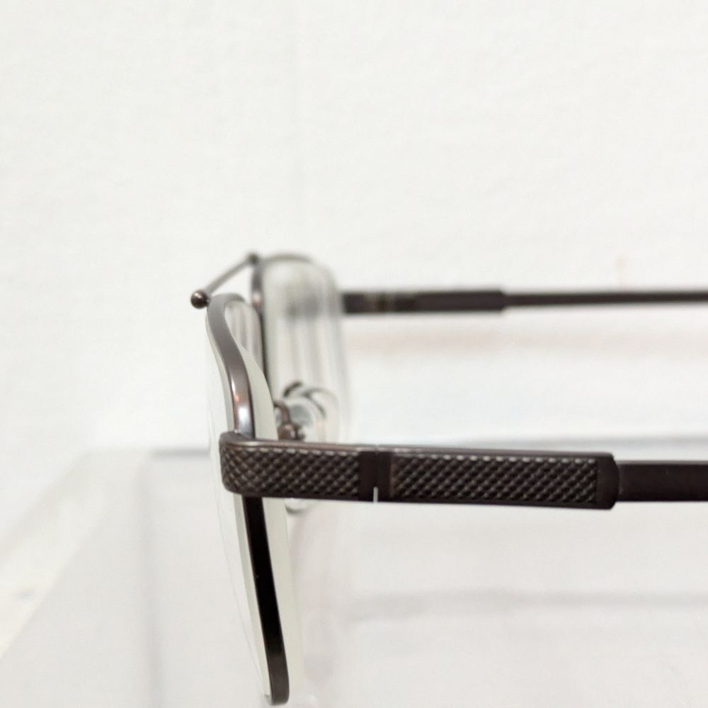 Gunmetal Eyeglasses Frames Rectangular Full Rim F… - image 6